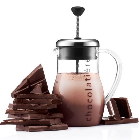 Bodum Chocolatiere Chocolate Jug Pitcher Hot Chocolate Maker - Picture 1 of 8